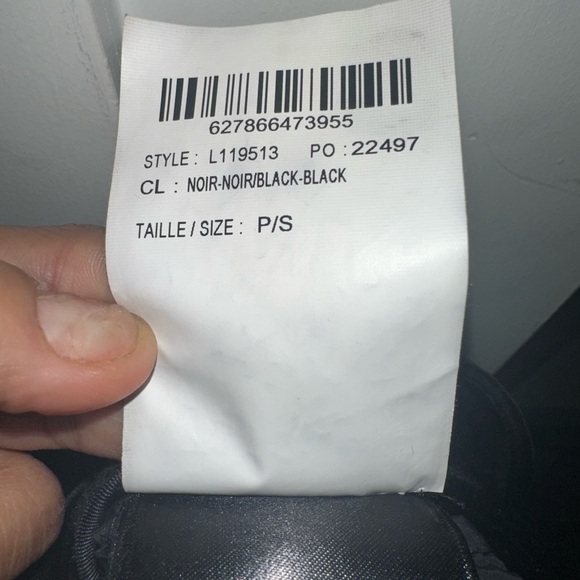 Rudsak wool blend/ leather hip length coat size small - Picture 7 of 7